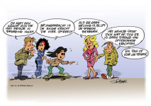 Conceptcartoon over traagheid
